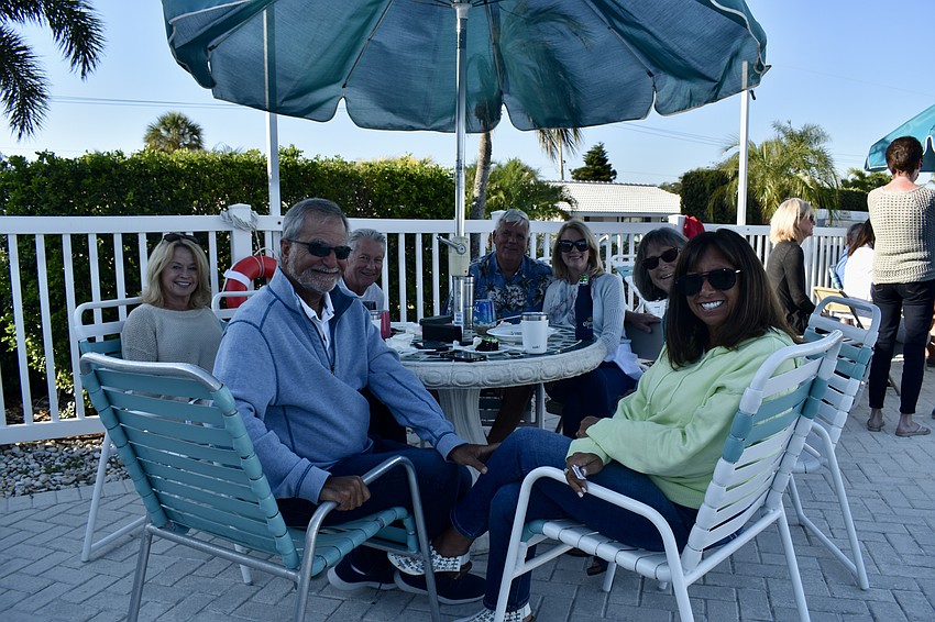 Steven Pransky, Melissa and Ed Nelson, Terry and Char Cooke, Sandy Brut-Christensen and Amy Pransky