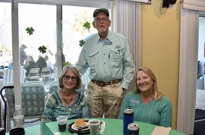 Ruth and Carl Meyers with Kirsten Beyer