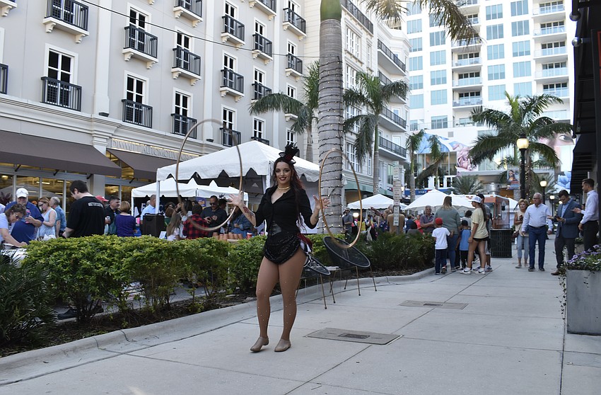 The Circus Arts Conservatory performer Maria Shvartsman