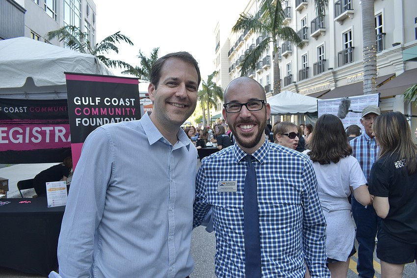 Vice President of Career Education and Economic Development at Sarasota Chamber Dan Sidler, and Director of Membership Engagement at Sarasota Chamber Craig McGonigal