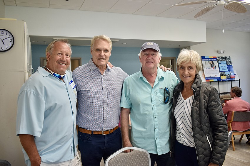 Kevin Malone, Chris Sachs, Jeff Hawks and Marie-Claude Williams