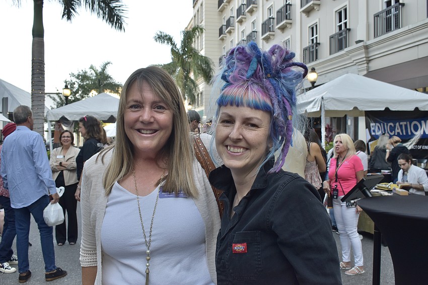Vice President of Philanthropy at SPARCC Mary Ellen Mancini and Chief Executive Officer of Second Heart Homes Megan Howell