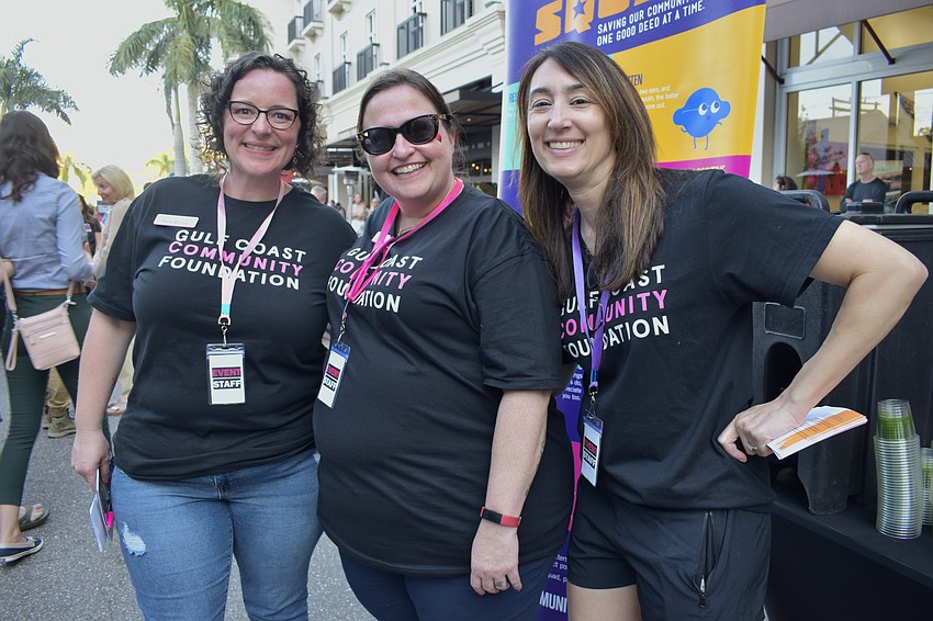 Kelly Borgia, Rachel Denton, and Kate Ferguson