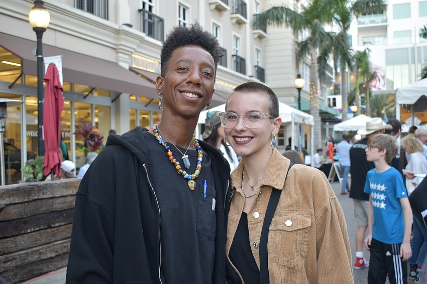 Director of Emerge Sarasota Nef Price, and Program Coordinator at Emerge Sarasota Lindsey Hudson