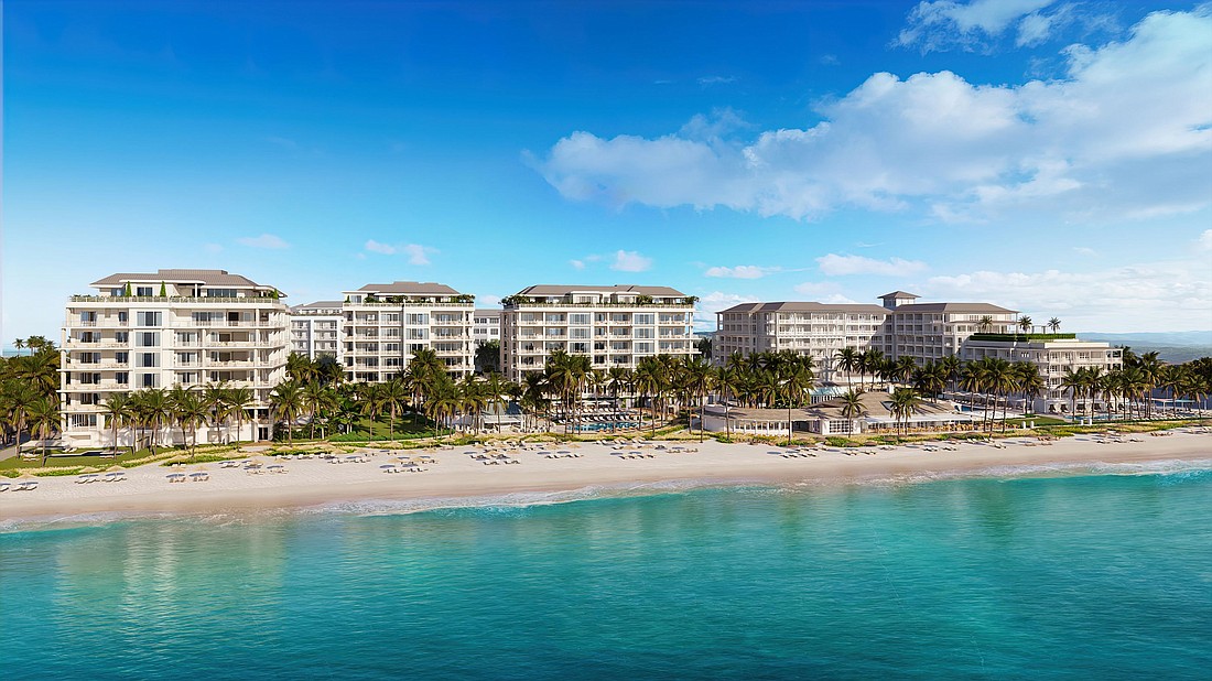 Work on the Naples Beach Club is underway even as some approvals are needed.