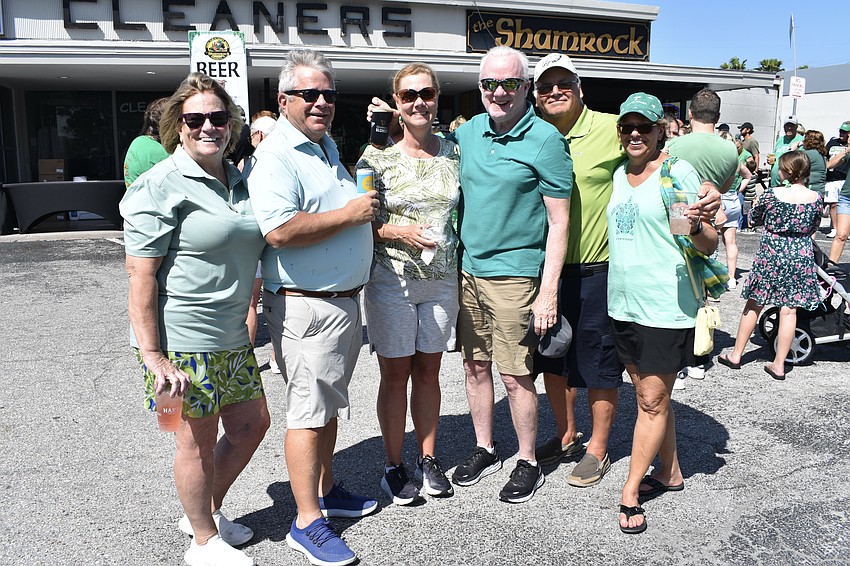 Lisa and Bob Trucksess, Maureen and Steve Flounders, and Tony and Debbie Tascone