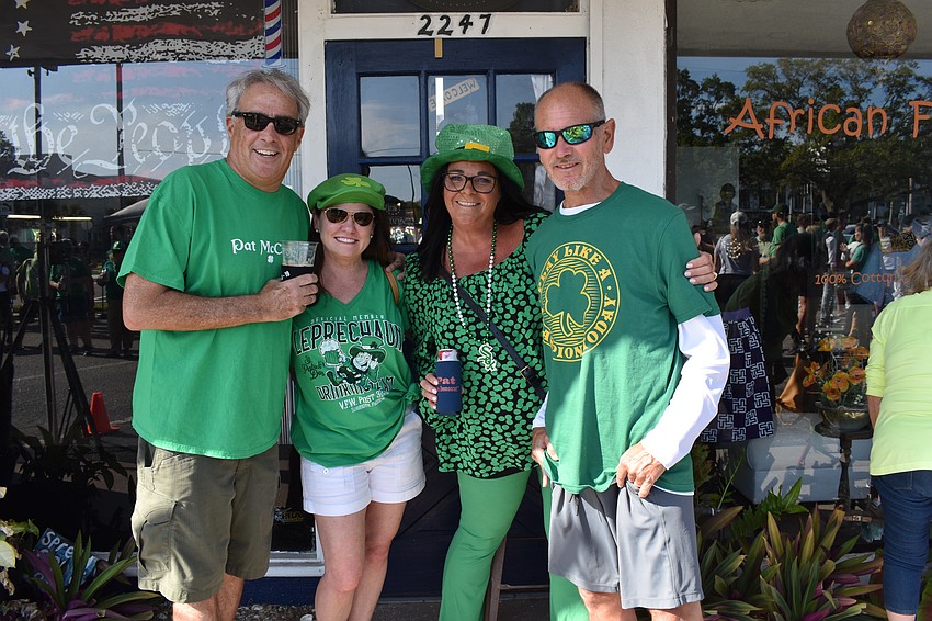 John and Stephanie Blackburn, and Laura and Scott McMullen