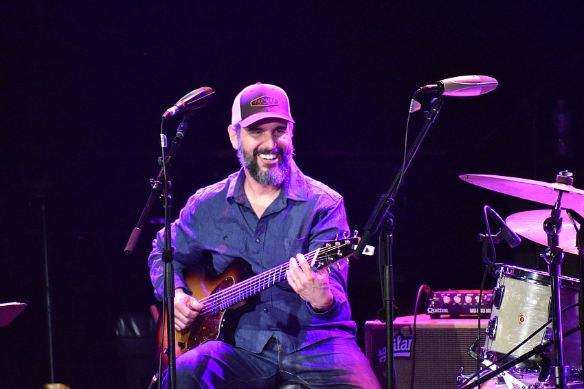 Guitarist Charlie Hunter was featured in an ensemble led by singer Kurt Elling.