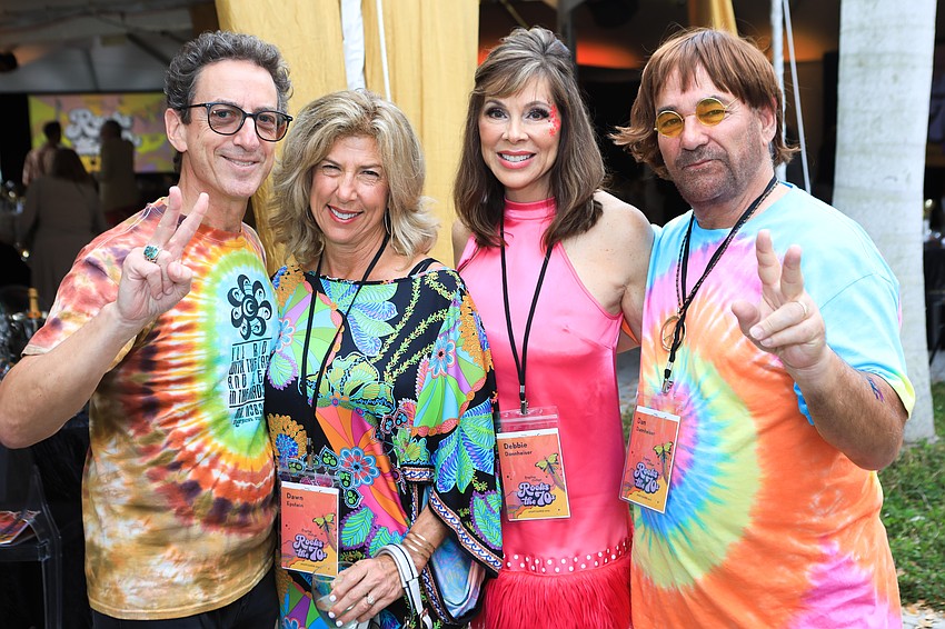 Mitchell and Dawn Epstein with Debbie and Dan Dannheisser