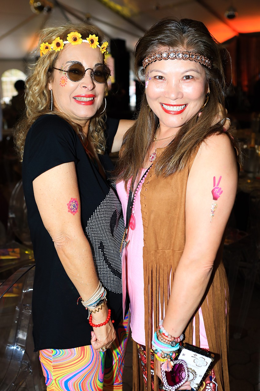 Rola Cotran and Tina Shao Napoli