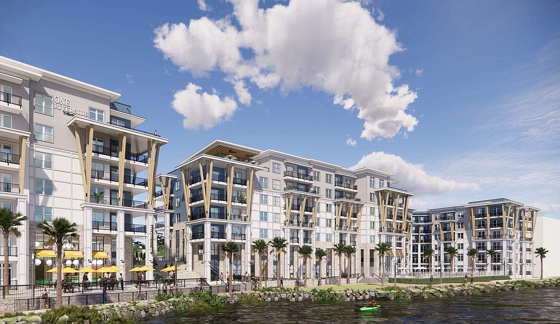 City permits apartment construction at One Riverside