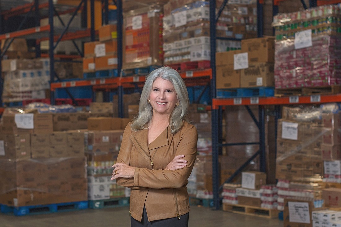 Sandra Frank is stepping down as CEO after 11 years with All Faiths Food Bank.
