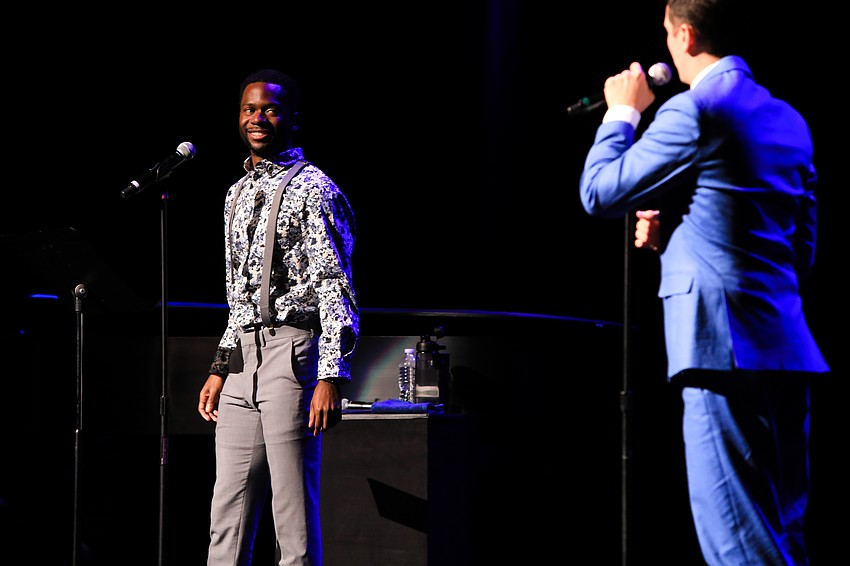 Raleigh Mosely II and Andy Sandberg