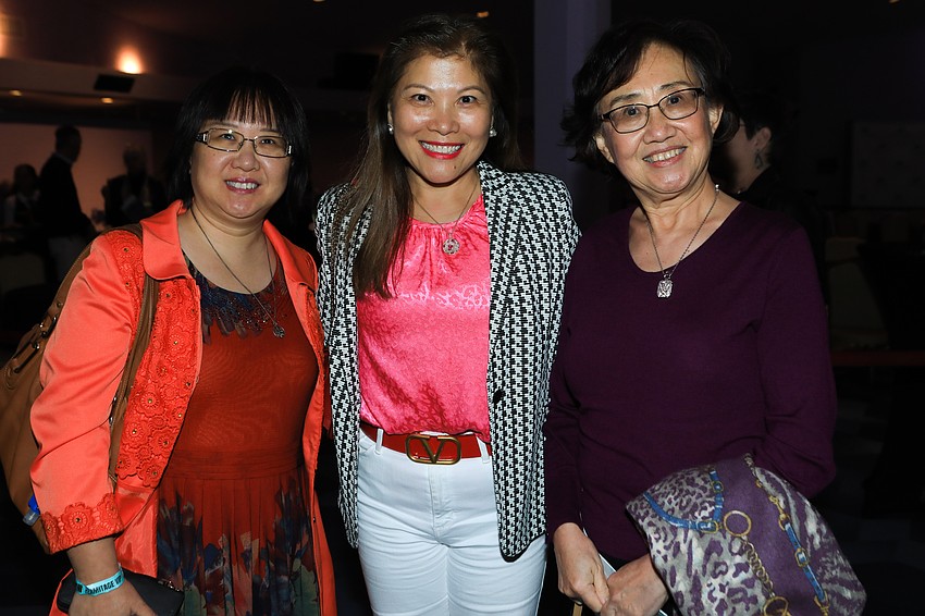 April Pan, Tina Shao Napoli and Hua Cao