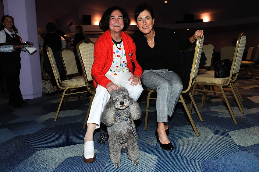 Jana Pale, Rand McNally the dog and Jennifer Shufro