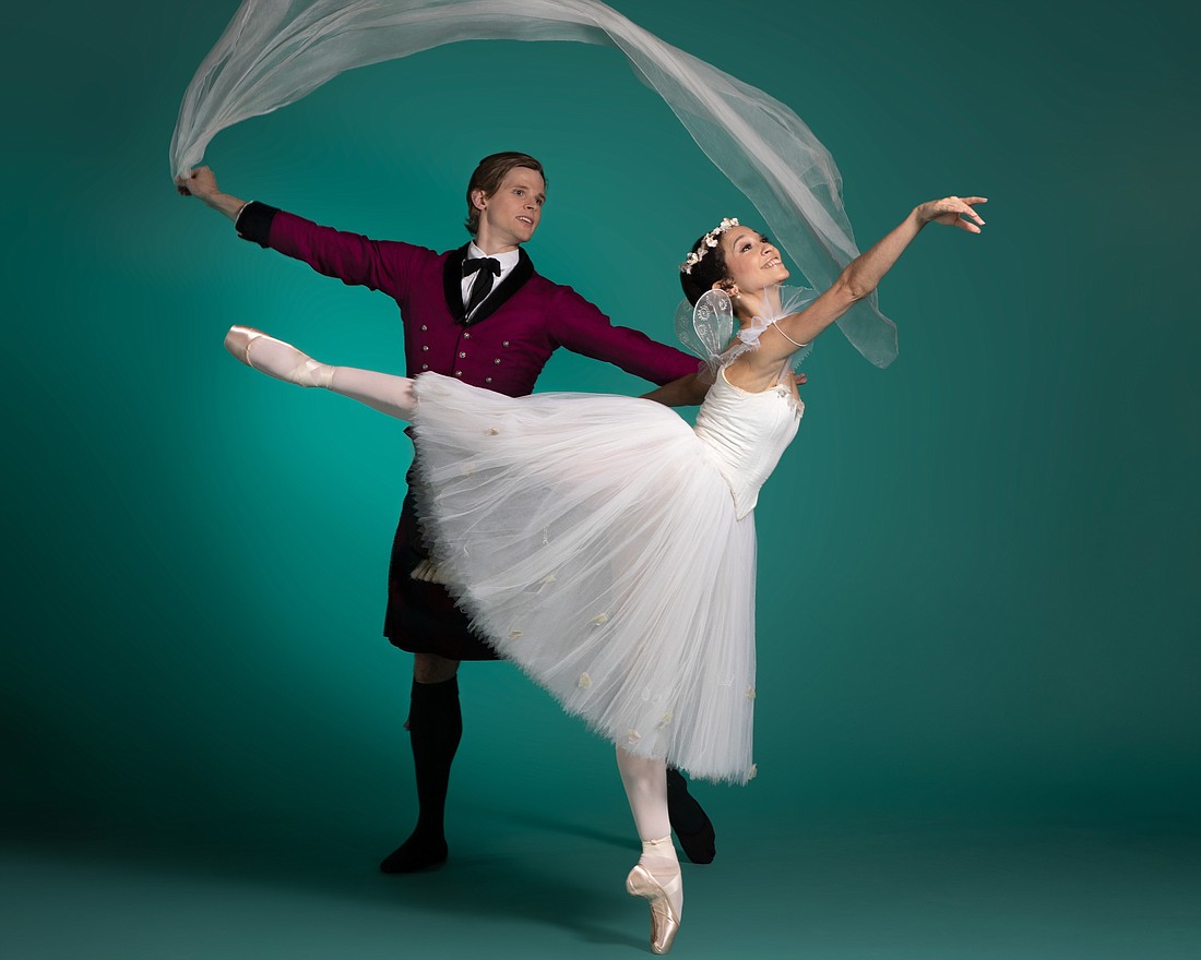 The Sarasota Ballet will perform "La Sylphide," about a Scotsman torn between his love for his betrothed and his attraction to an ethereal creature.