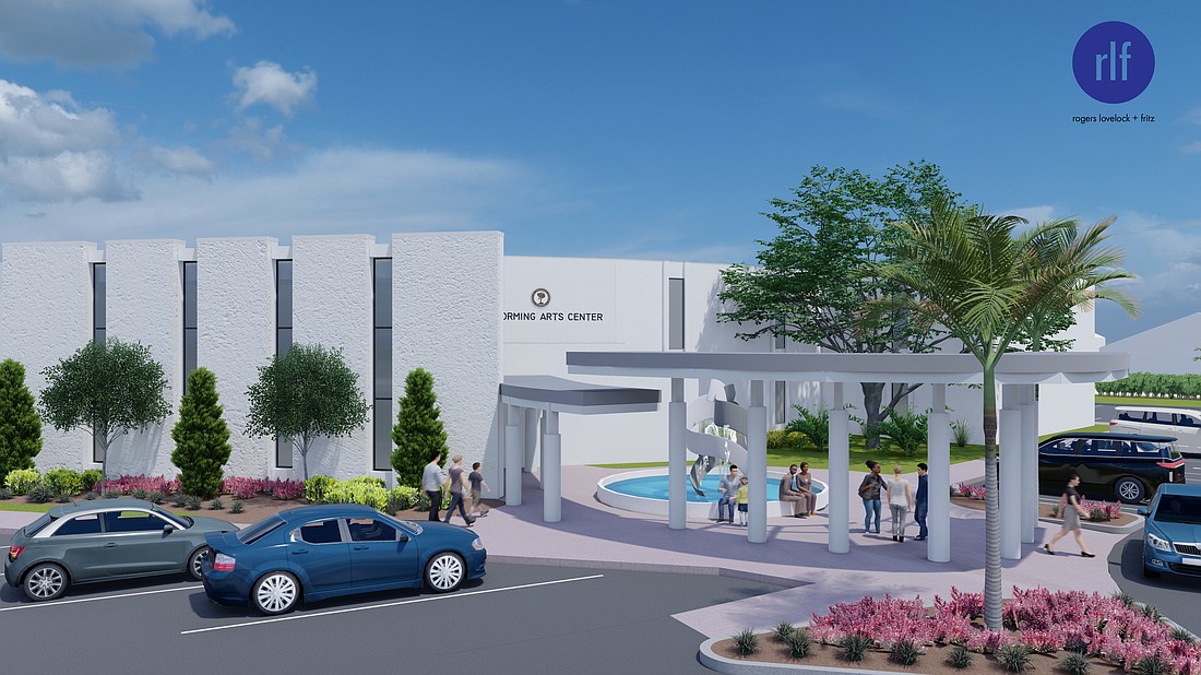 The renovations at the PAC are partly funded by Volusia ECHO grant funds. Rendering courtesy of the city of Ormond Beach