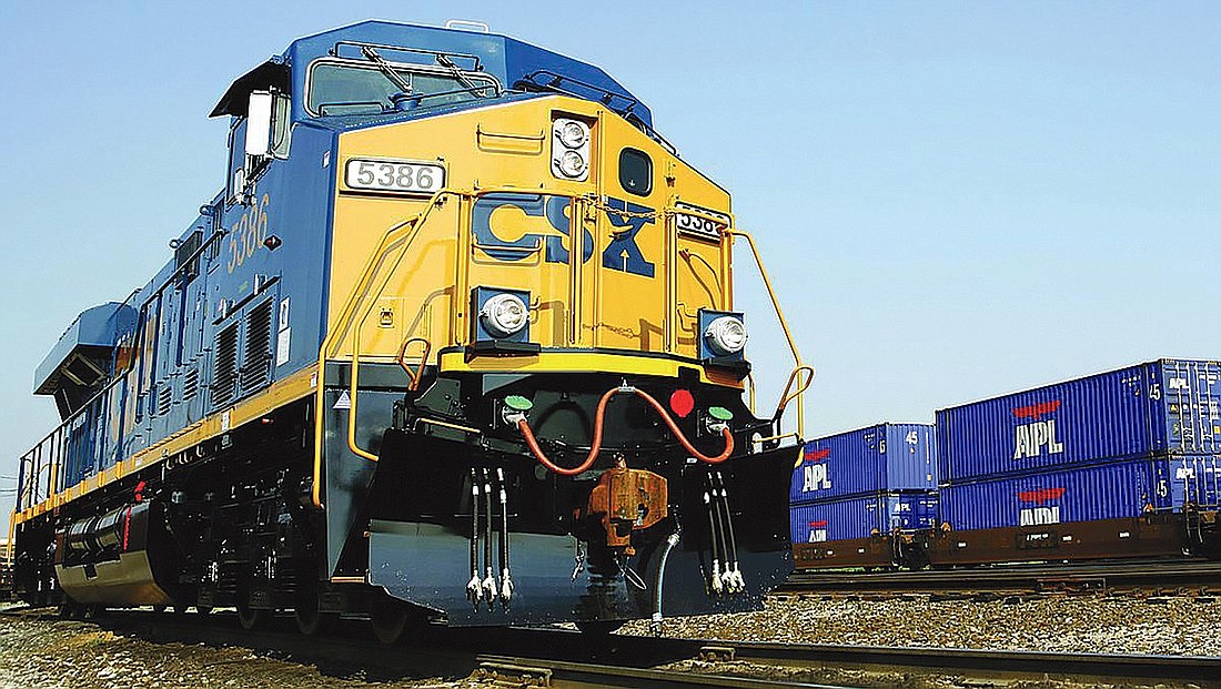 Railroad giant CSX Corp. is headquartered in Downtown Jacksonville.