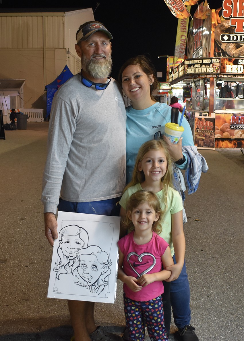 Jamie and Katie Manning, 3-year-old Reesie Manning, and 6-year-old Sadie Manning