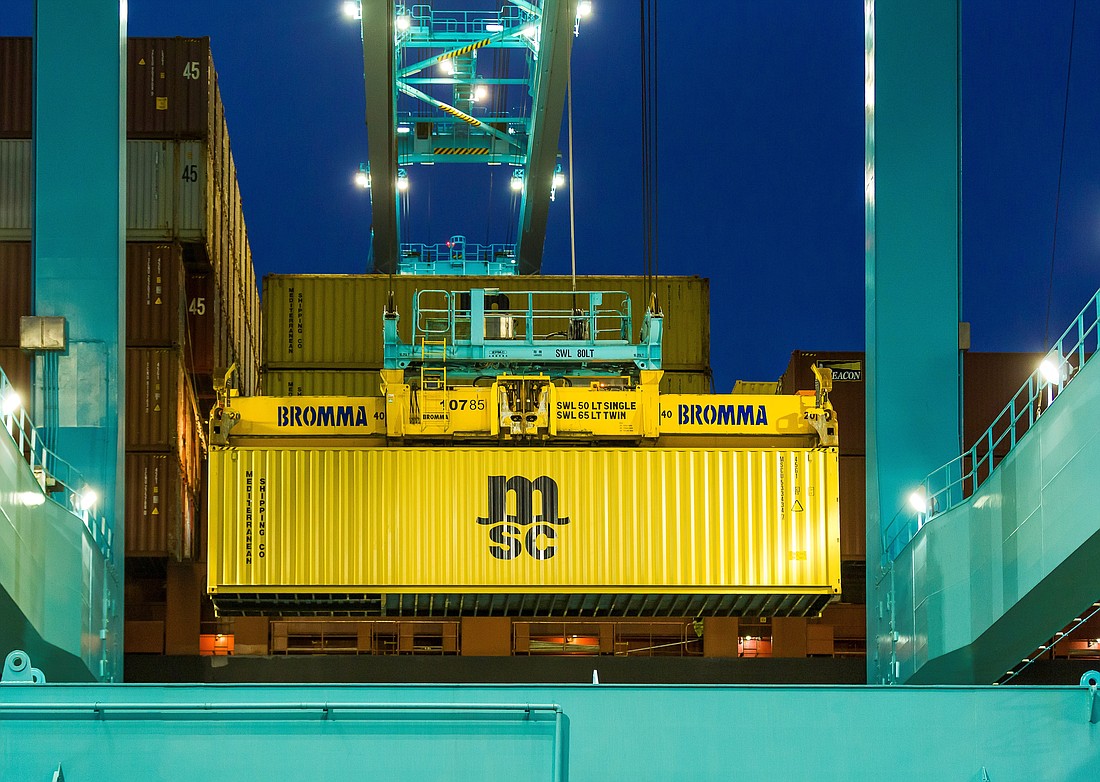 MSC Mediterranean Shipping Co. will offer the direct, biweekly container service with seven Northern Europe destinations starting in late April at JaxPort.