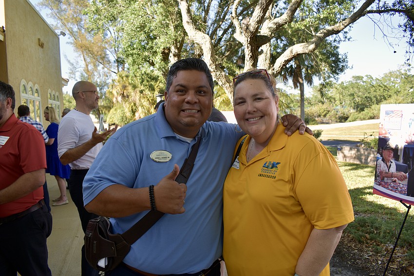 Jorge Aguero and Deedee Mesghali