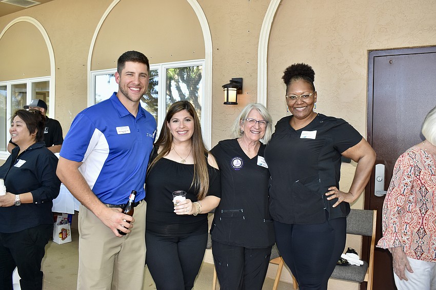 Alex Zappavigna, Gabriella Vinson, Liz Yerkes and Brandy Mixon