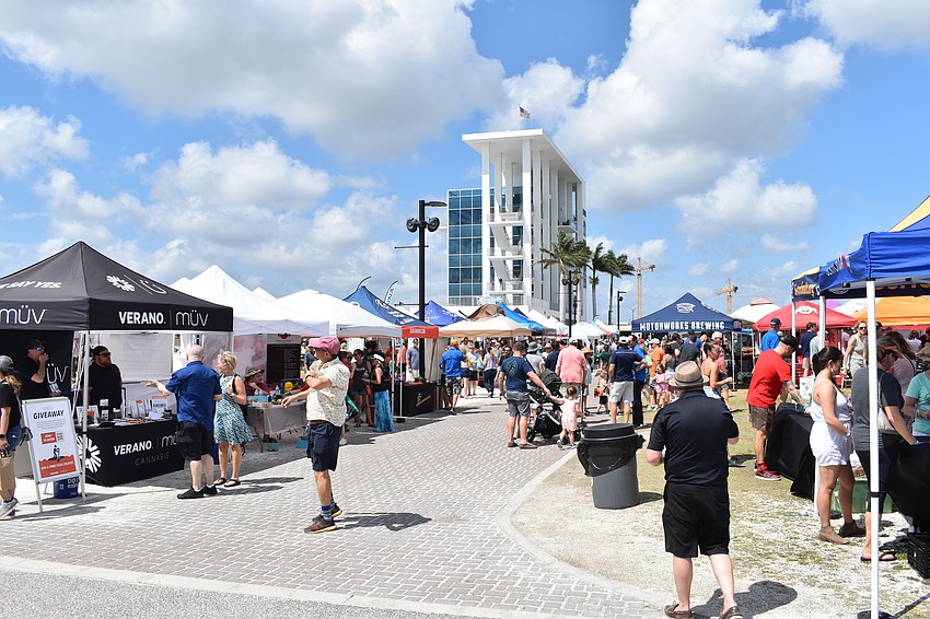 The festival was held at Nathan Benderson Park.