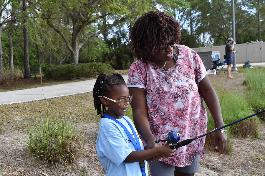 Kids fall for fishing in Lakewood Ranch — hook, line and sinker