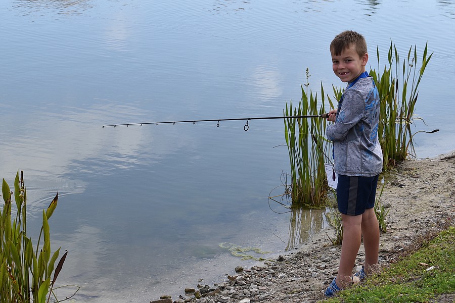 Kids fall for fishing in Lakewood Ranch — hook, line and sinker
