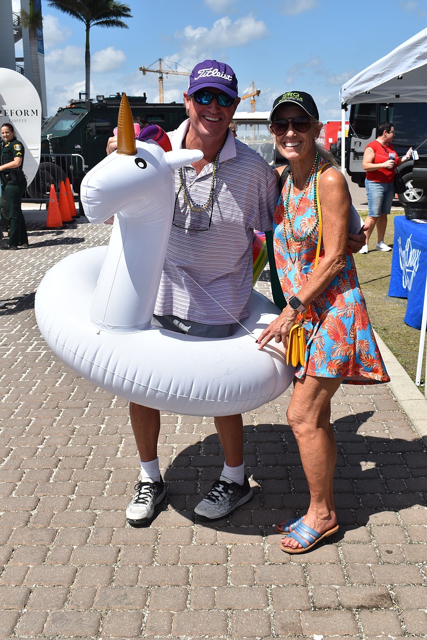 Sarasota's Joseph King and Lakewood Ranch's Karen Mann