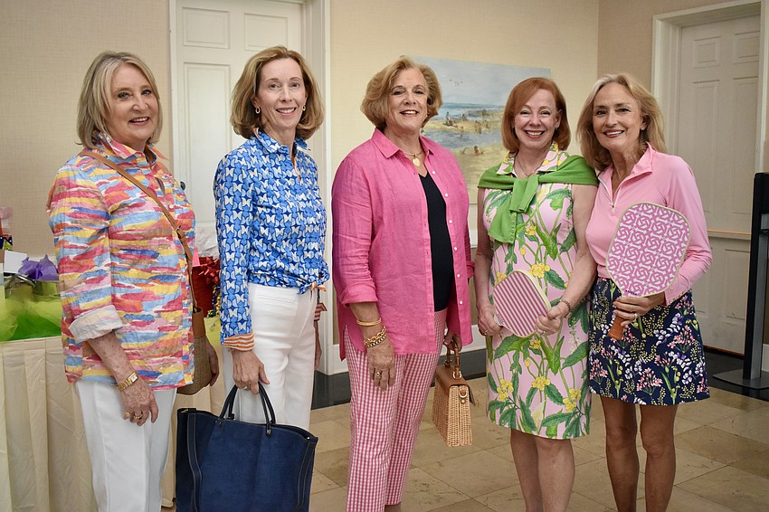 Commissioners Deborah Murphy, Debra Williams, BJ Bishop, Penny Gold and past commissioner Sherry Dominick