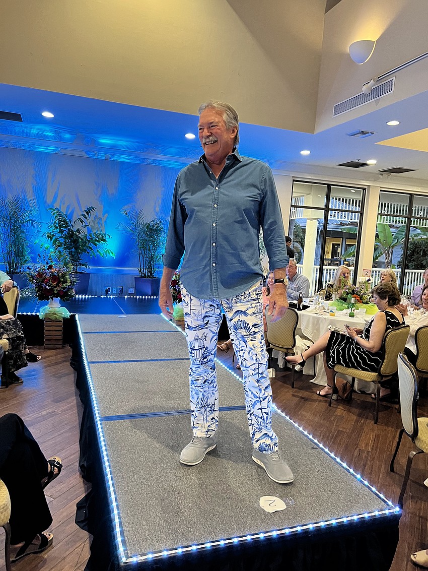 Commissioner Mike Haycock can't get away with these pants at Town Hall.