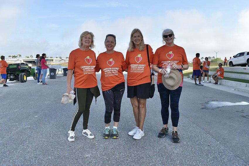 Nancee Niemiec, Barbara Kaminsky, Ruta Bukauskas, and Marilynn Shelley.