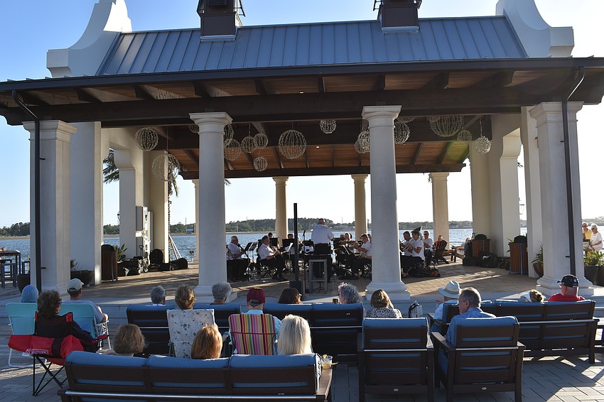 The Lakewood Ranch Wind Ensemble was featured in the first Sights and Sounds concert series event at Waterside Place in Lakewood Ranch on March 24.