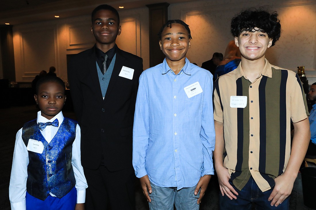 Your Observer Photo Tyree Kelly, Nayland Giles, AJ Sanders and