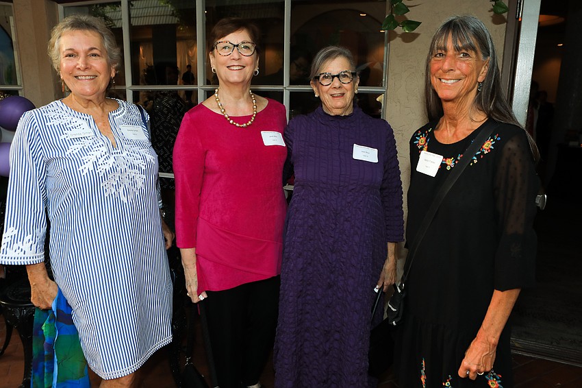 Brenda Giman, Janet Alloy, Joan Bour and Marilyn Frankel