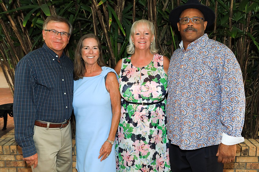 Florian and Dana Szmurio with Susan and Jimmy Copeland