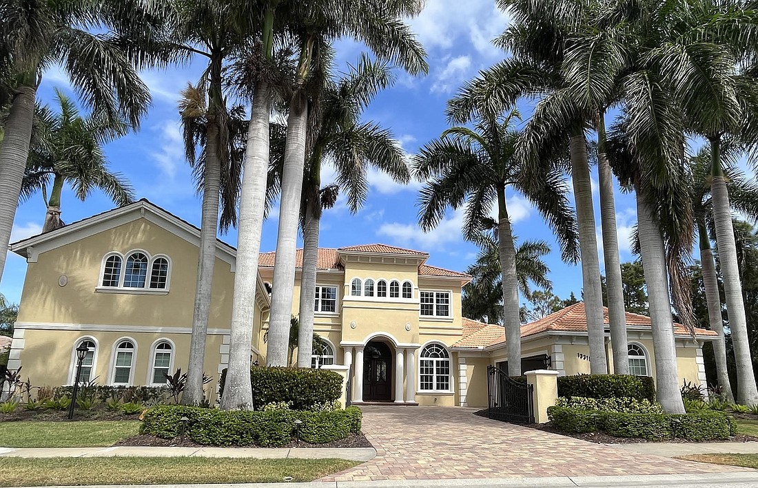This Country Club home at 13315 Palmers Creek Terrace sold for $2.8 million. It has five bedrooms, 5 1/2 baths, a pool and 6,171 square feet of living area.