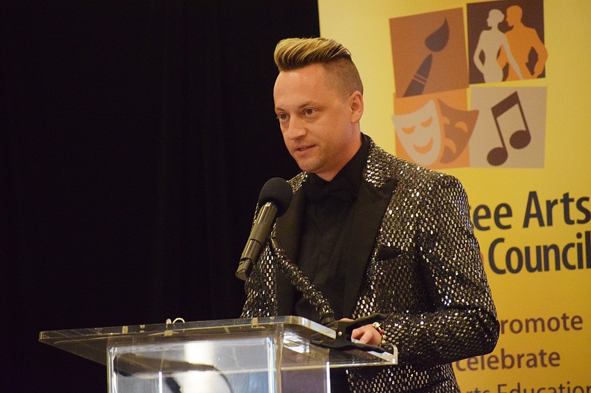 Jeramiah Bowman, the district liaison for the Manatee Arts Education Council, talks about the partnership between the education council and community organizations.