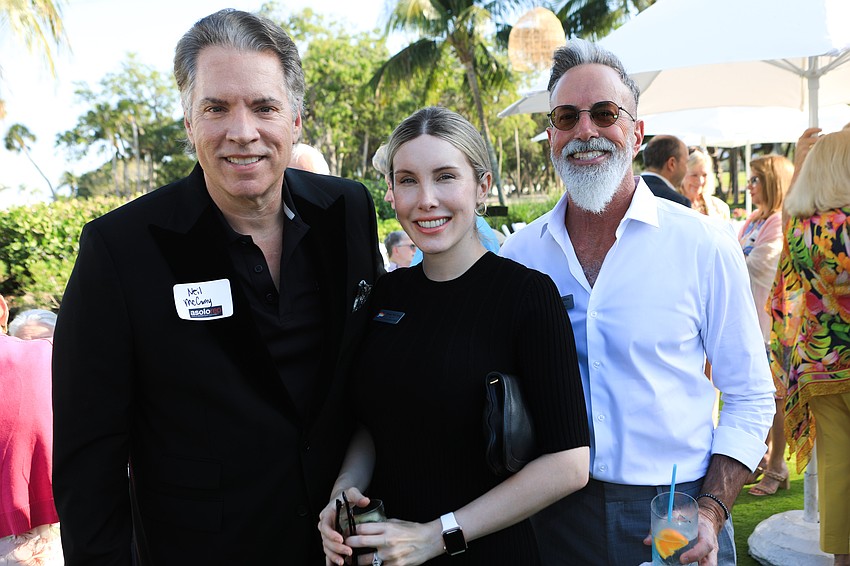 Neil and Katie McCurry with Jim Del Rio