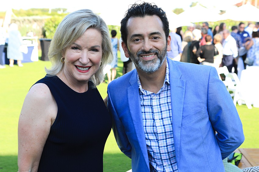 Teri Hansen and Omar Guevara Soto