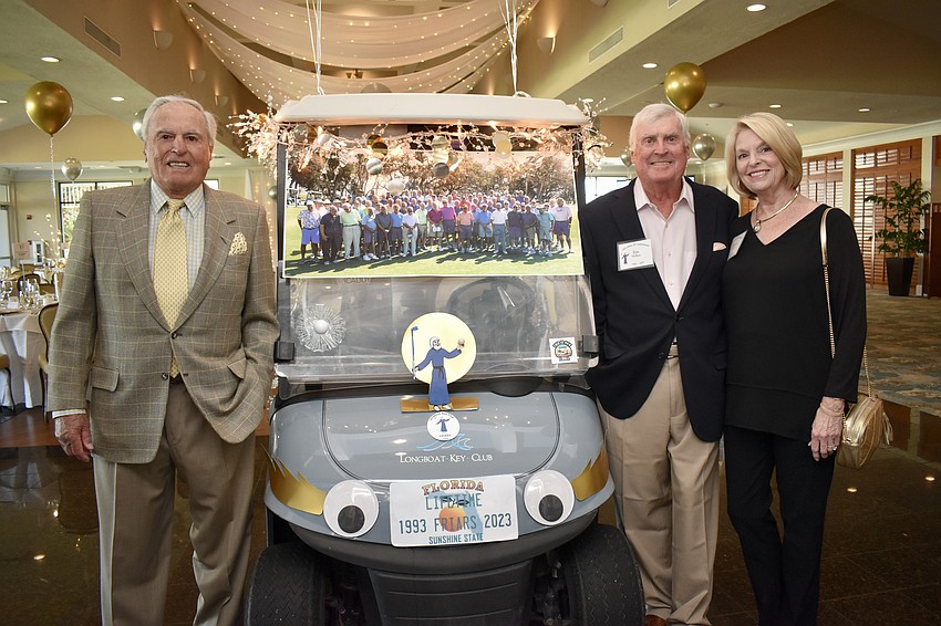 Matt Zito with Jim and Pamela McKee