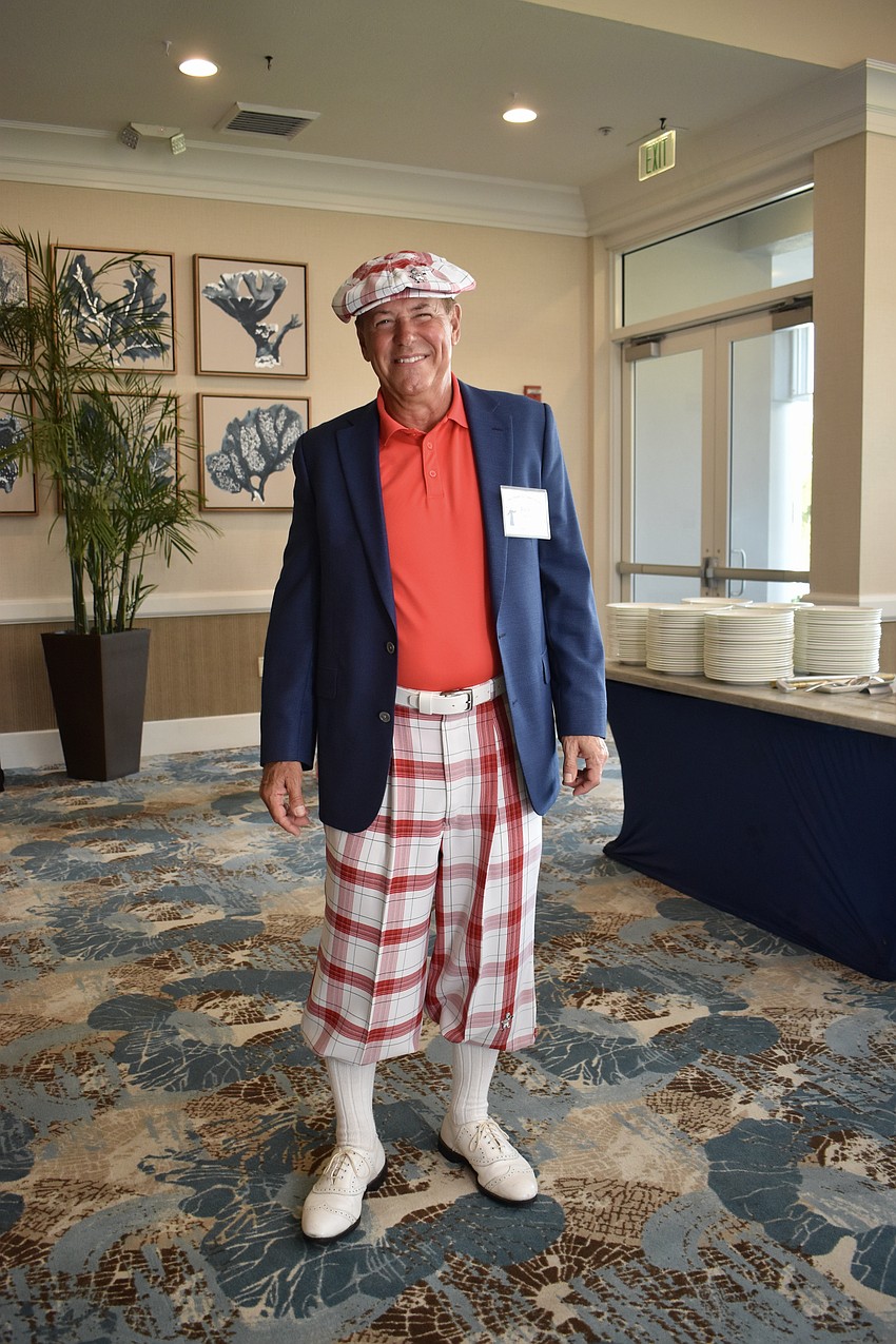 Rich Irr dresses for the occassion.