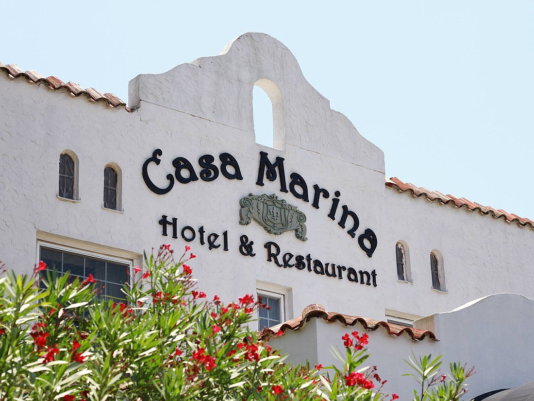 The Casa Marina Hotel & Restaurant in Jacksonville Beach.
