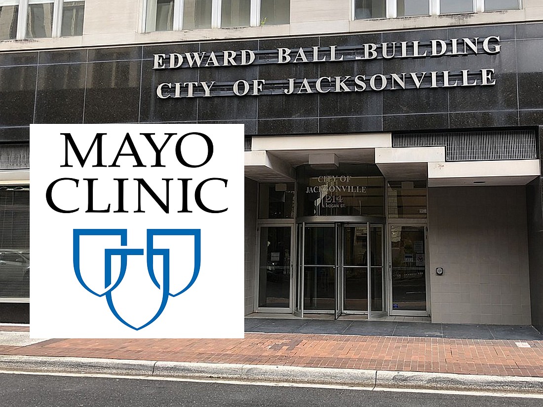 Mayo Clinic is leasing space in the Ed Ball Building Downtown at 214 N. Hogan St.
