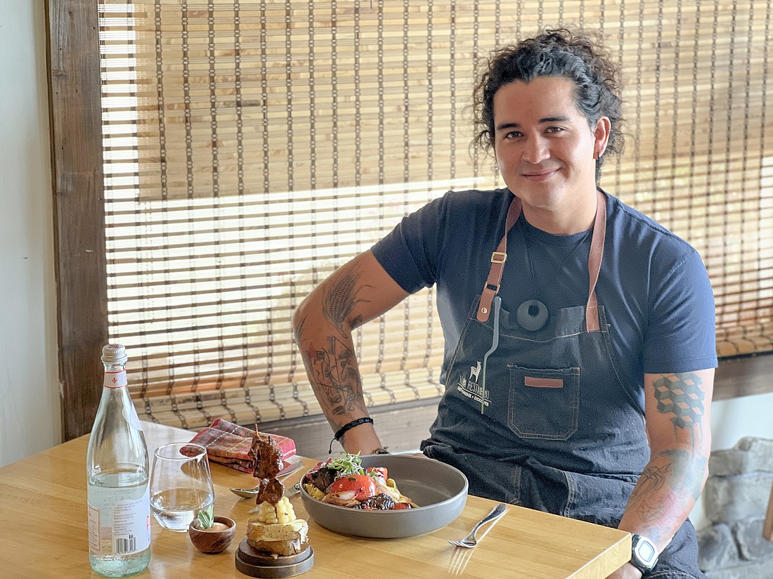 Chef Marcel Vizcarra is the owner of Llama Restaurant at 415 Anastasia Blvd. in St. Augustine.