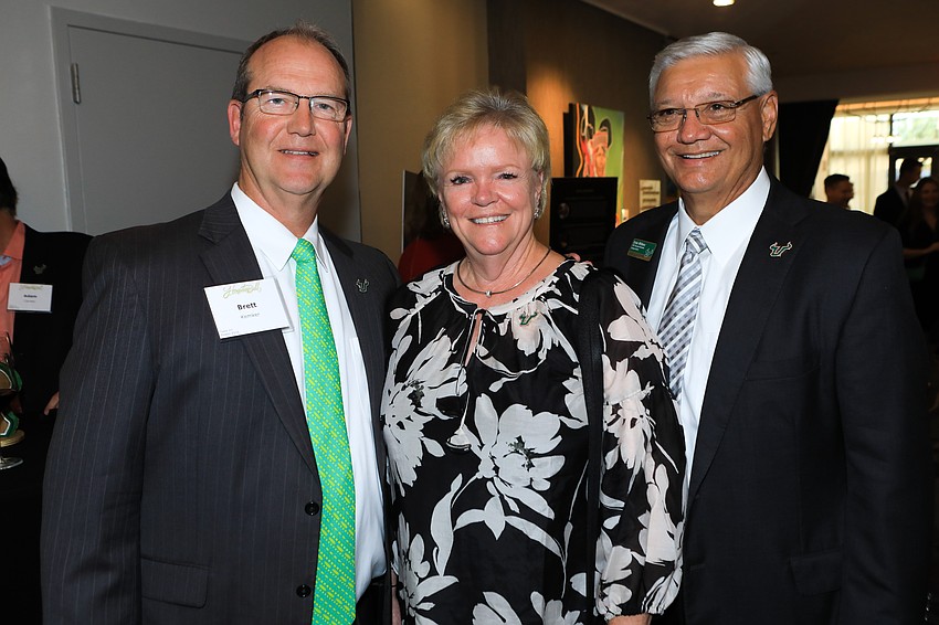 Brett Kemker with Cindy and Ernie Withers