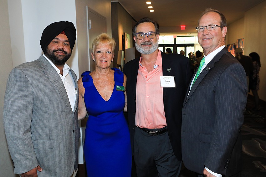 Angad Dang, Frances Bryant, Adam Carmer and Brett Kemker