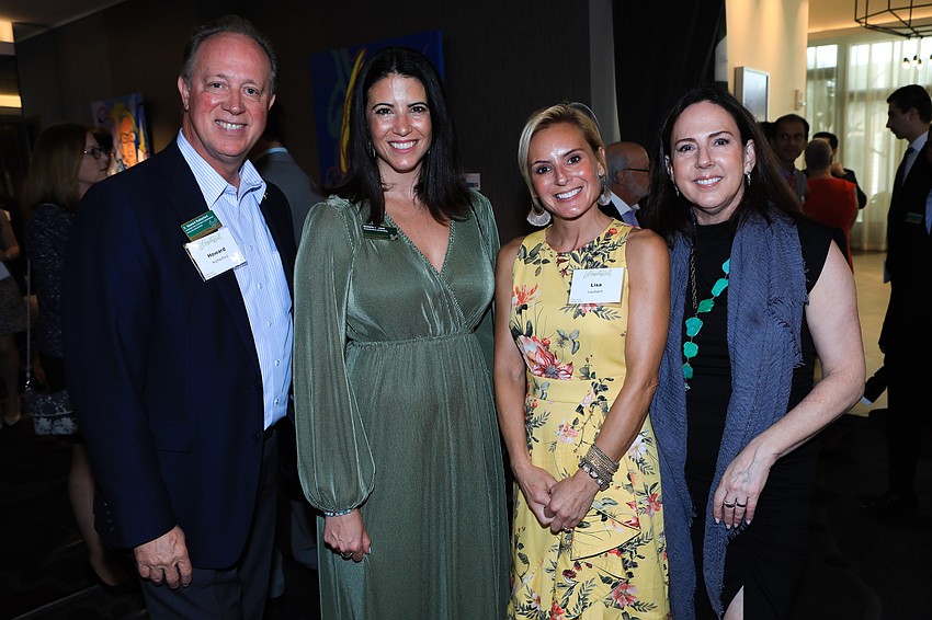 Howard Rutherford, Danielle McCourt, Lisa Laubach and Clara Reynardus De Villanueva