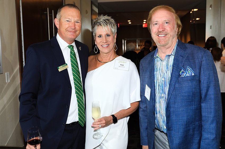 Eddie and Pam Beauchamp with Jerry Brabant